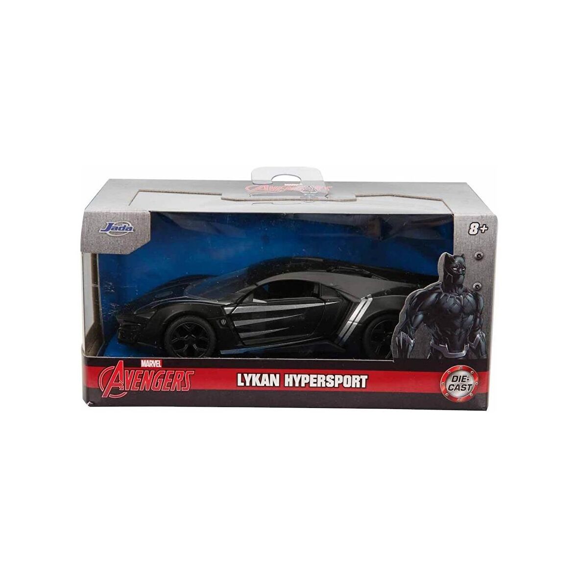 Marvel Black Panther Lykan Hypersport Model Araba 1:32