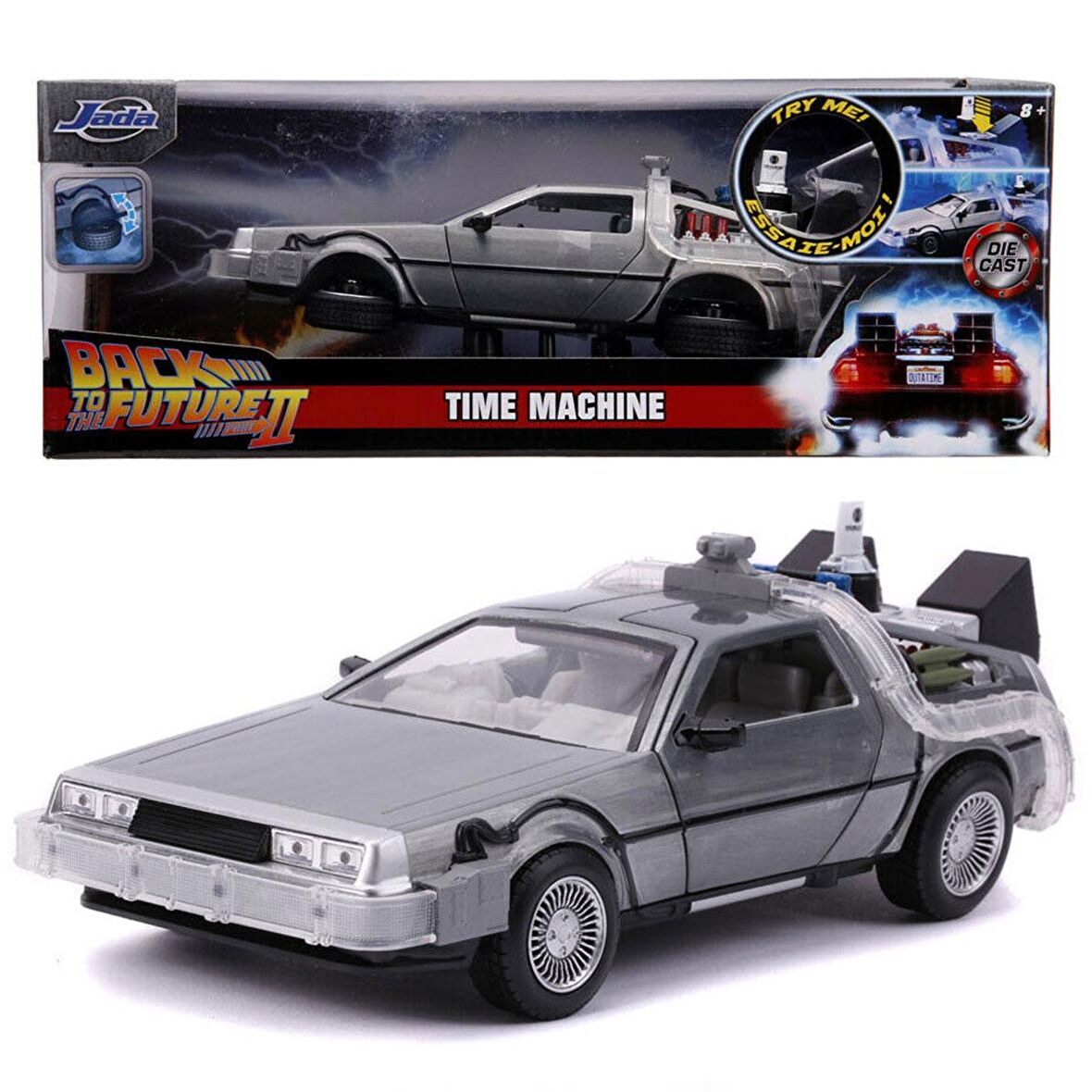 Back To The Future & Time Machine Model Araba 1:24