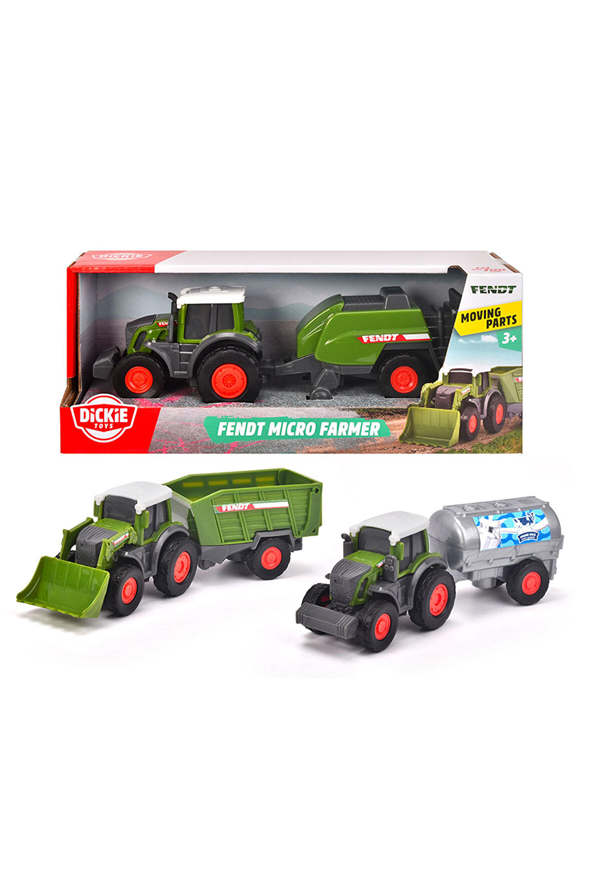 Dickie Fendt Micro Çitfçi Araç 203732002