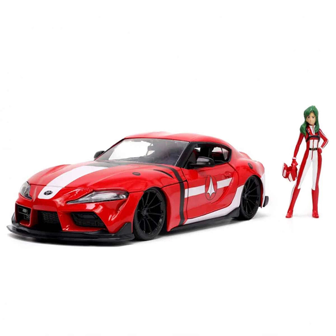 1:24 Jada Mirya Sterling ve Toyota Supra Figürlü Araba Seti