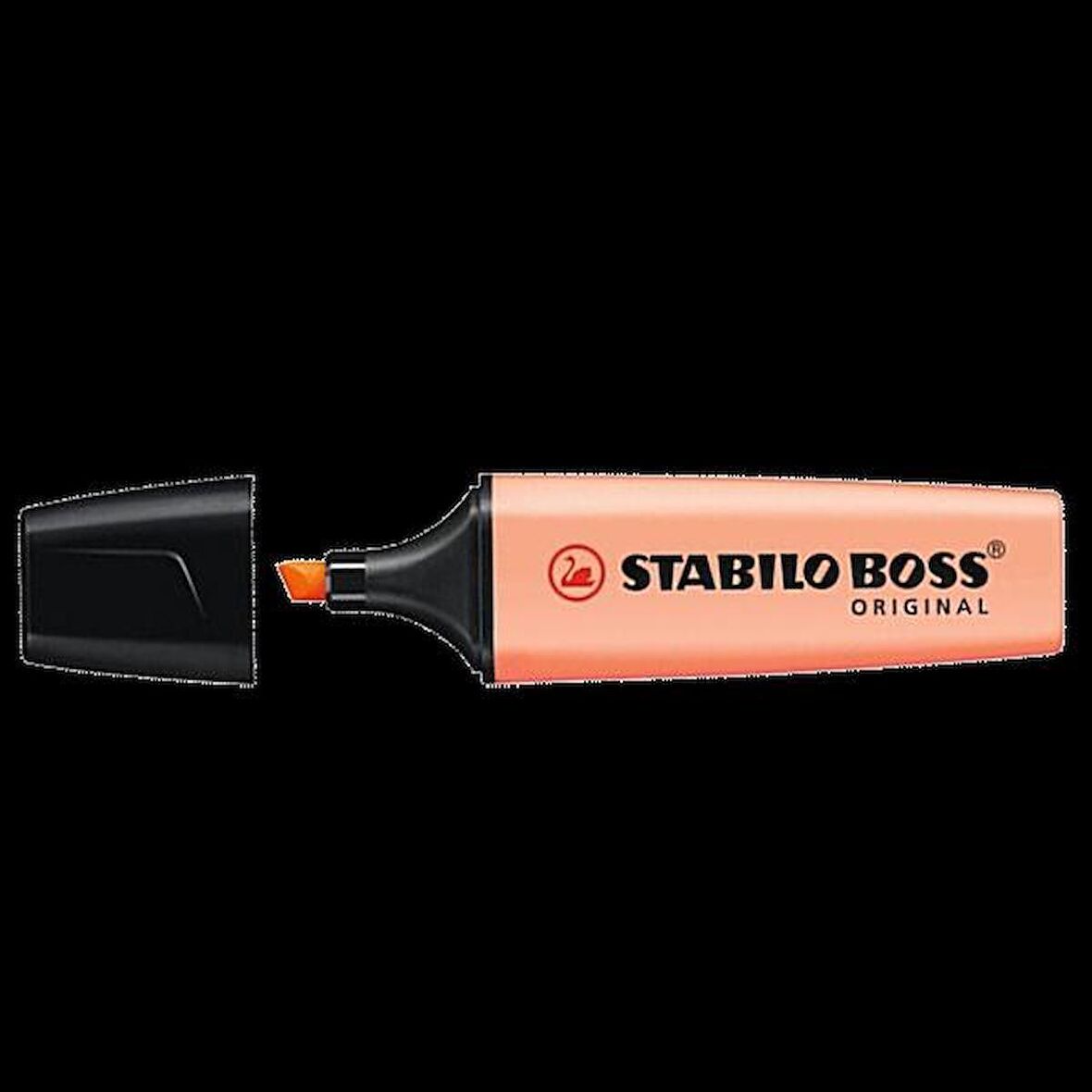 Stabilo Fosforlu Kalem Boss Pastel Turuncu 70/126   10'lu Paket / Stabilo