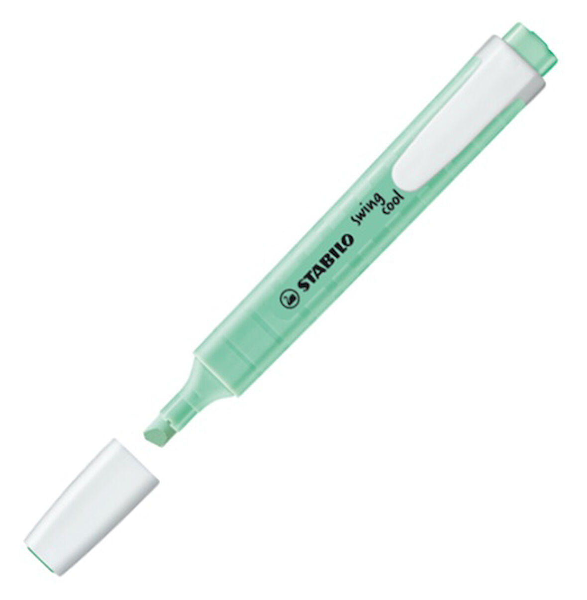 Stabilo Swing Cool Fosforlu Kalem Pastel Yeşil - 4 adet