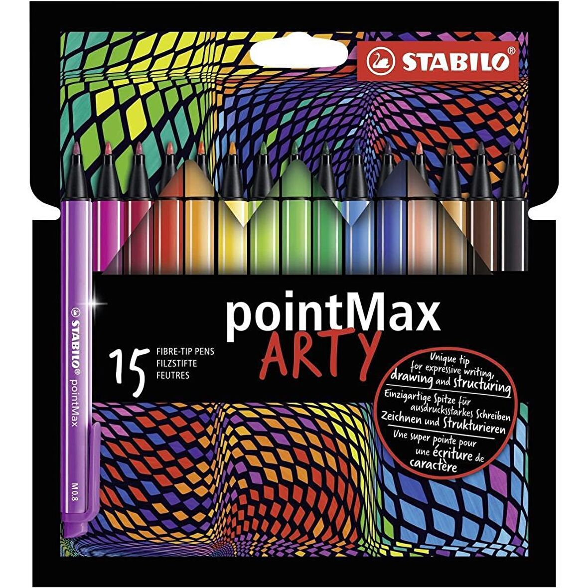 Stabilo Pointmax Arty Keçe Uçlu Kalem Seti 15'li