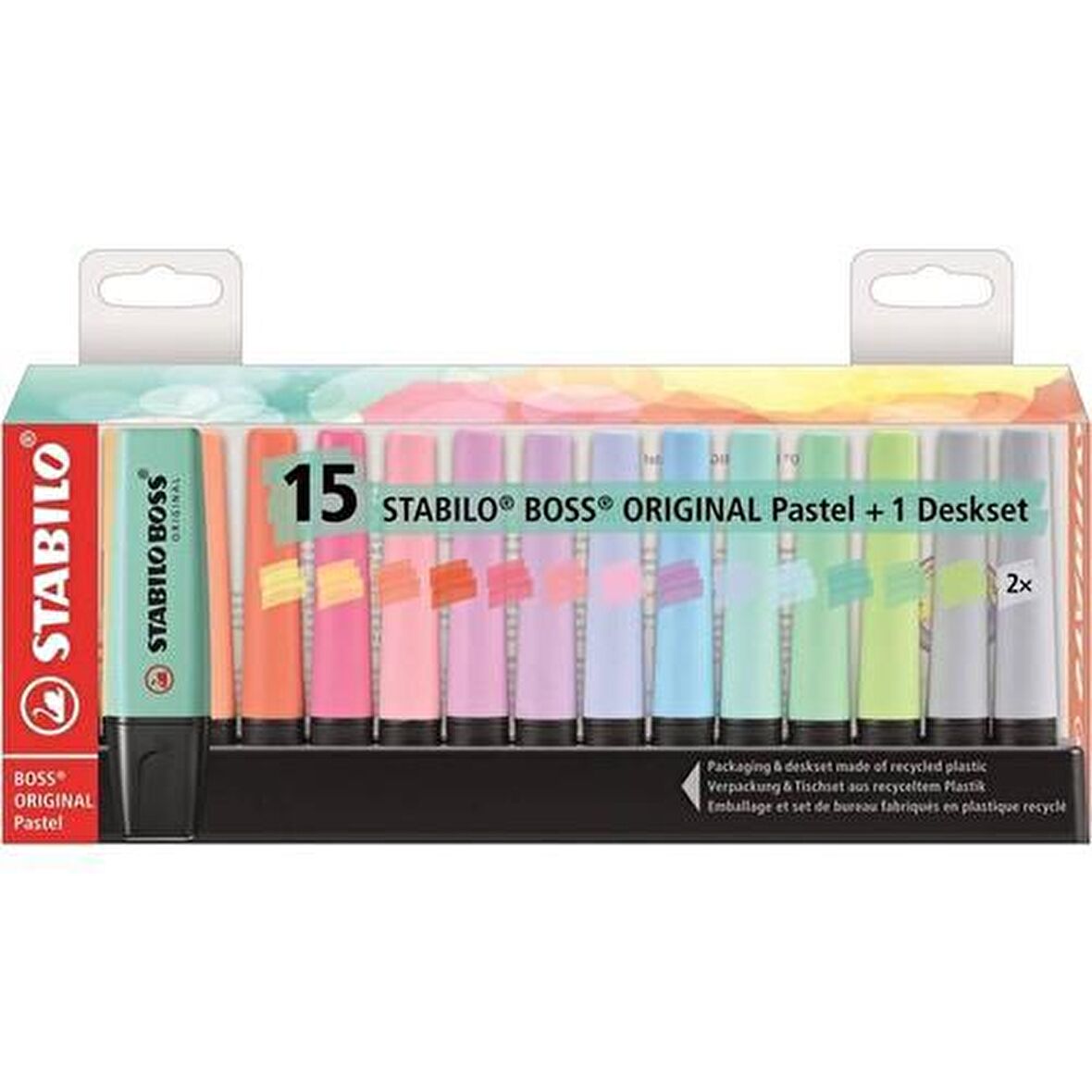 Stabilo Boss Original Pastel 15'li Set 7015-02-05