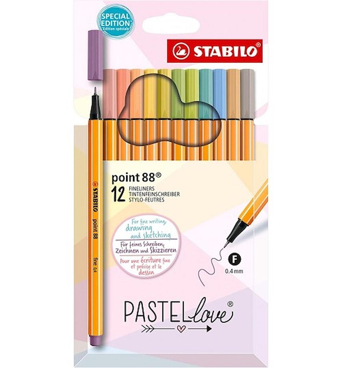 Stabılo Point 88 Pastellove 12 Li 8812-7-7