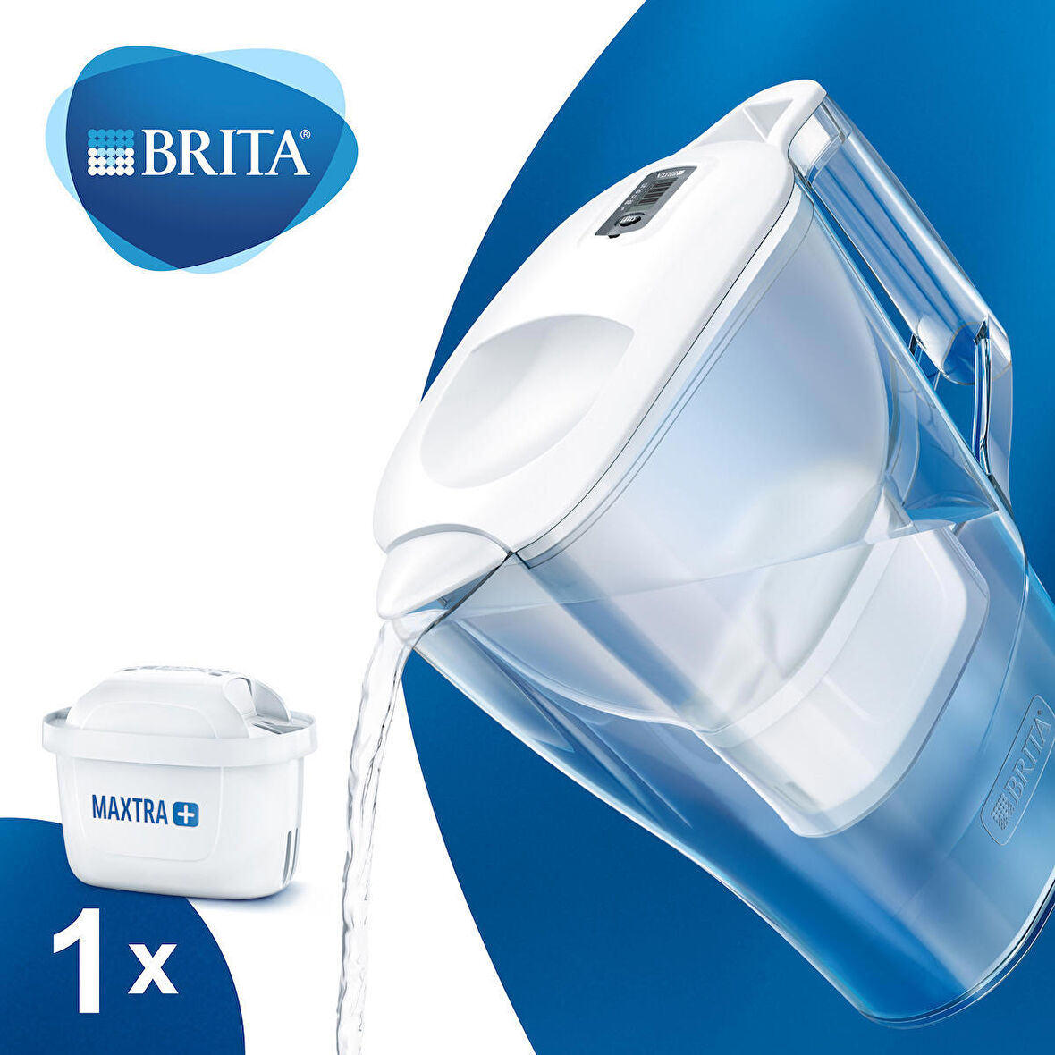 Brita Aluna Cool Filtreli Su Arıtma Sürahisi - Beyaz