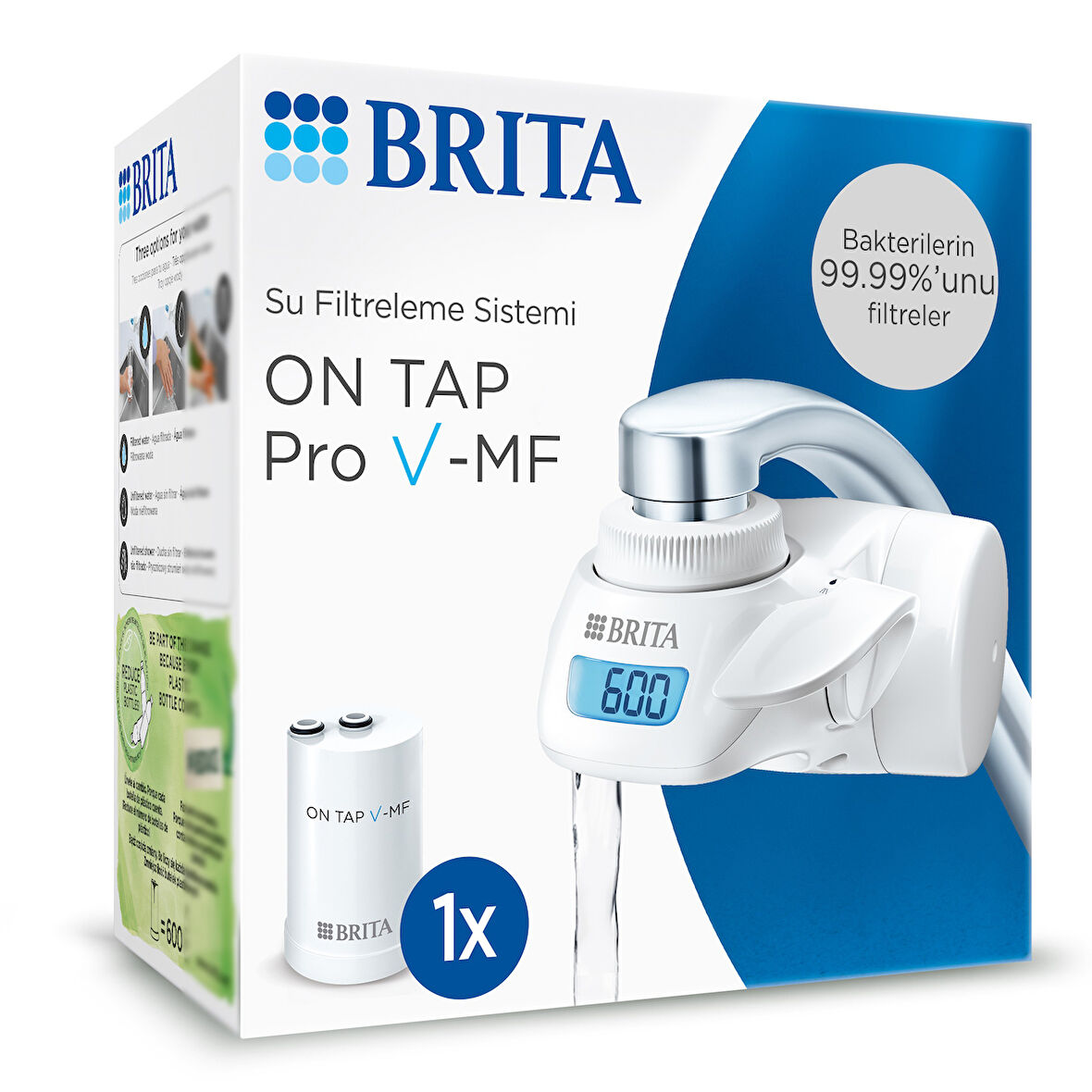 BRITA ON TAP PRO V-MF Musluk Üstü Filtreleme Sistemi