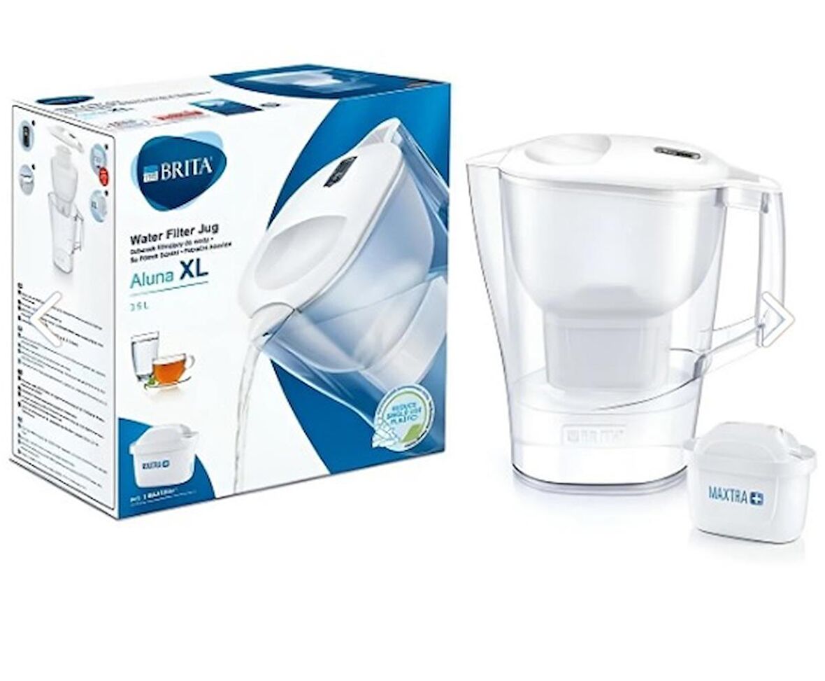 Brita Aluna Xl Su Arıtma Sürahisi -3,5 Lt. Beyaz