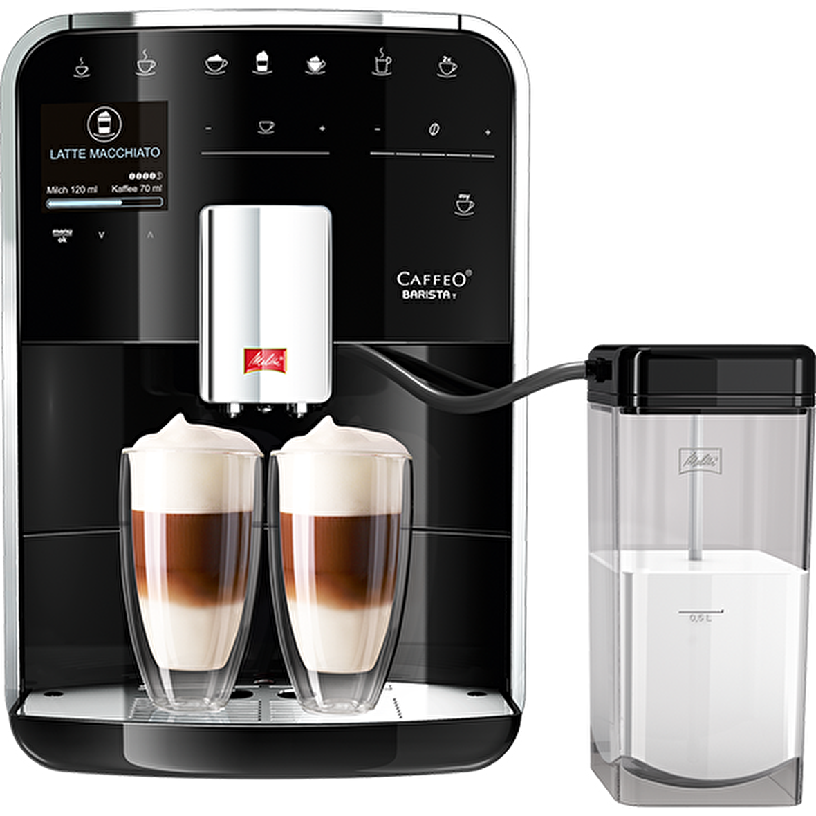 Melitta Caffeo Barista T Smart Siyah Espresso Makinesi