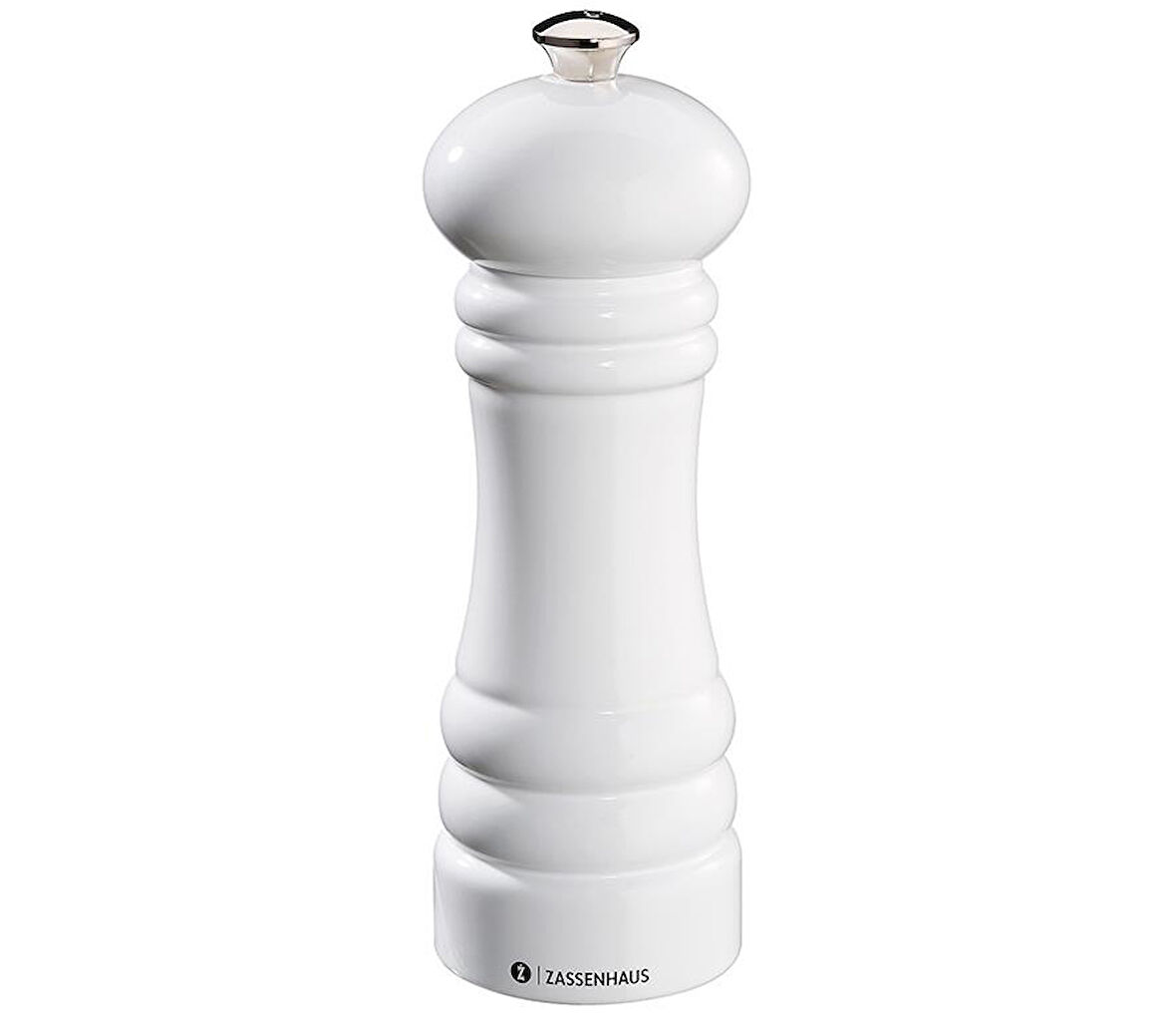 Zassenhaus Berlin Tuz Öğütücü 18 Cm Parlak Beyaz