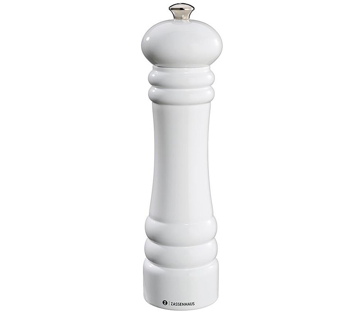 Zassenhaus Berlin Baharat Öğütücü 24 Cm Parlak Beyaz