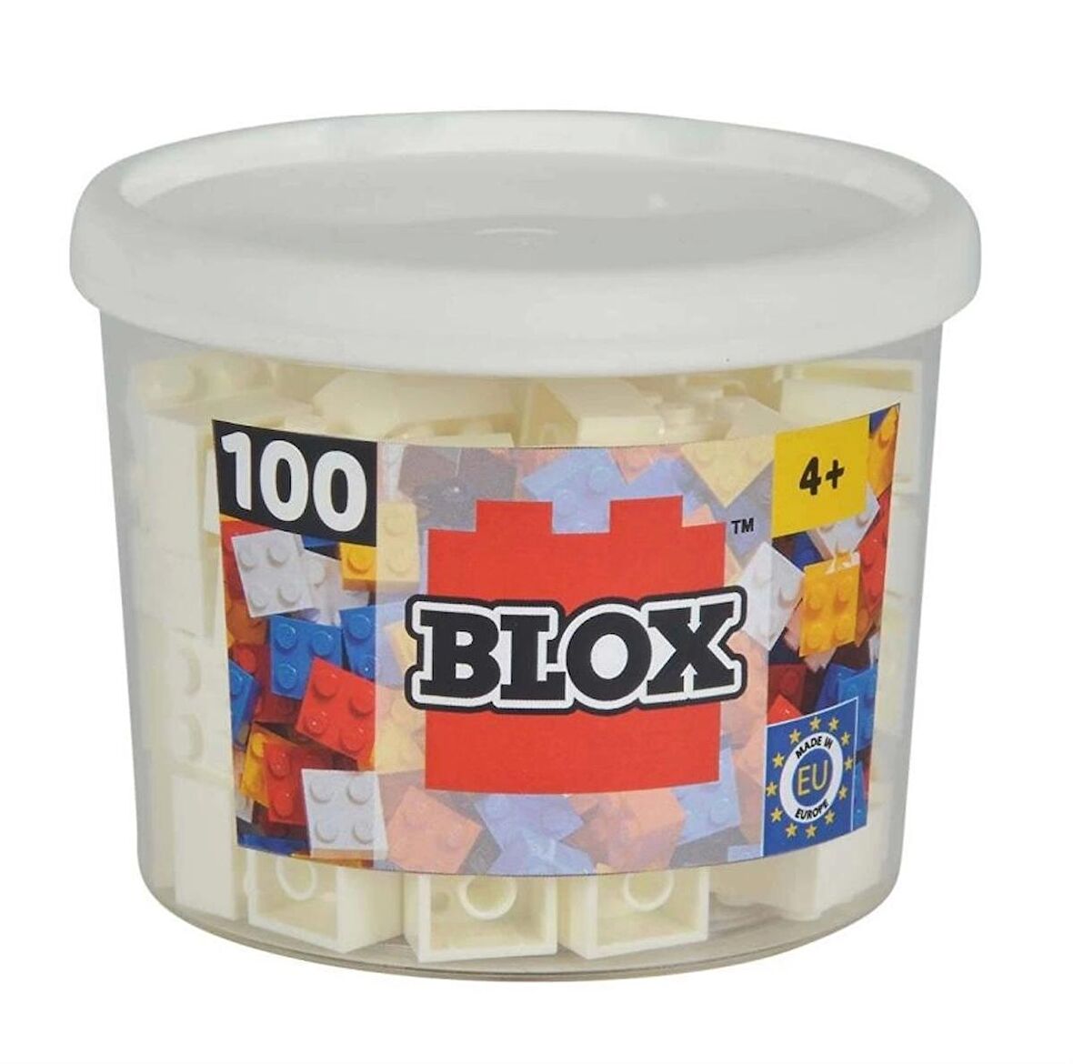 Kutuda Blox 100 Beyaz Bloklar - SMB-104114113