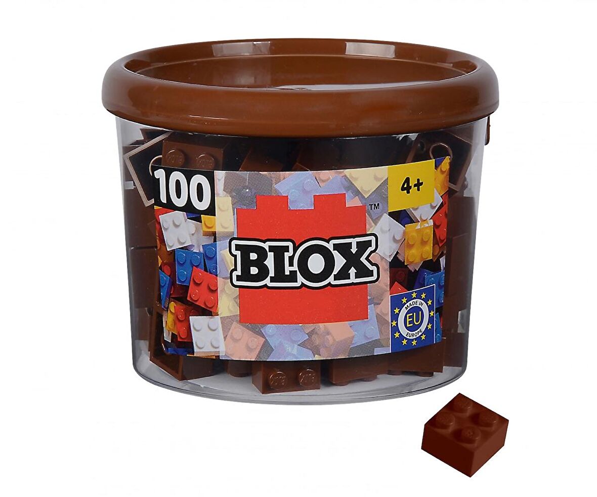 Kutuda Blox 100 Kahverengi Bloklar - SMB-104114533