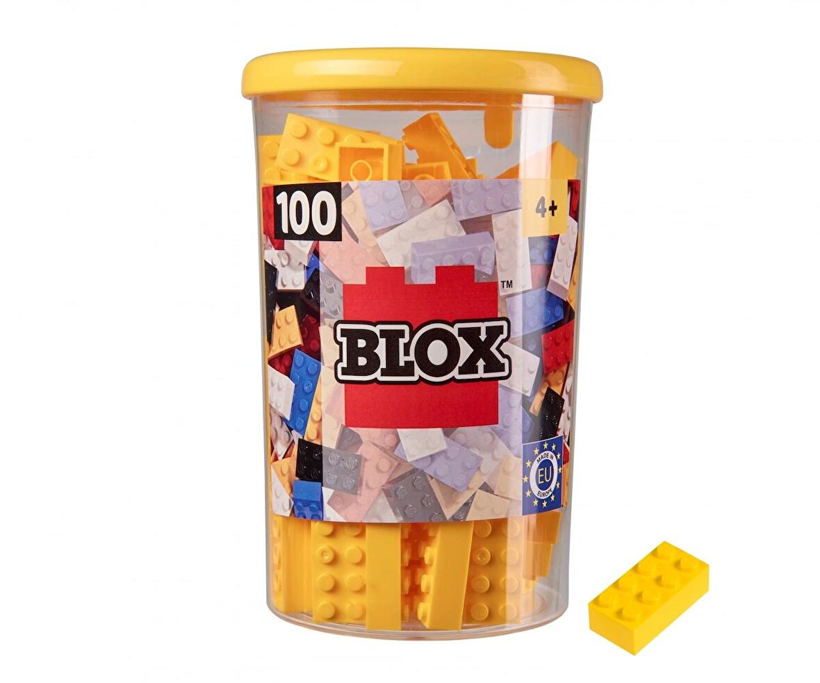 Kutuda Blox 100 Sarı Bloklar -  SMB-104118898