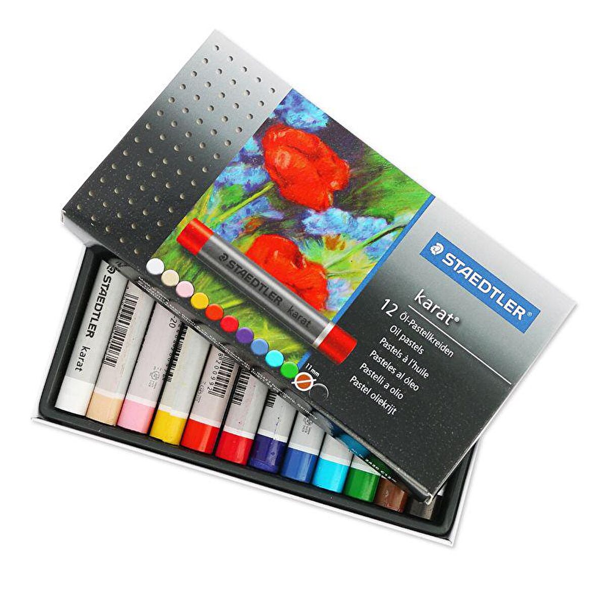 Staedtler Karat Yağlı Pastel Boya 12li Set