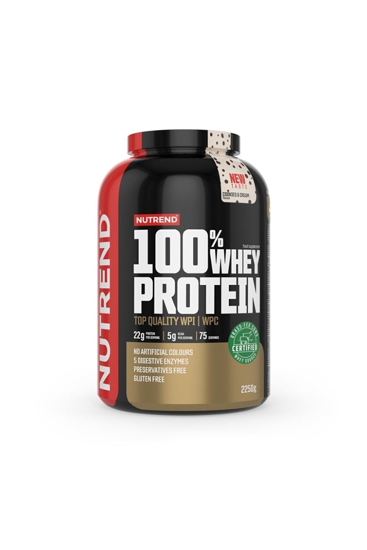 Whey Protein - Cookies & Cream 2250g