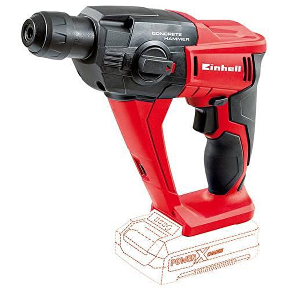 Einhell Te-Hd 18 18 Volt Kırmızı Torklu Matkap