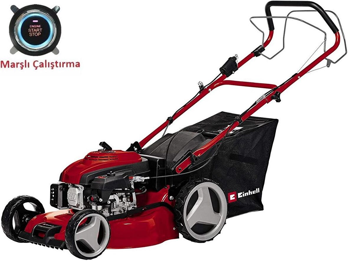 Einhell GC-PM 46/2 S HW-E Marşlı Benzinli Çim Biçme Makinası