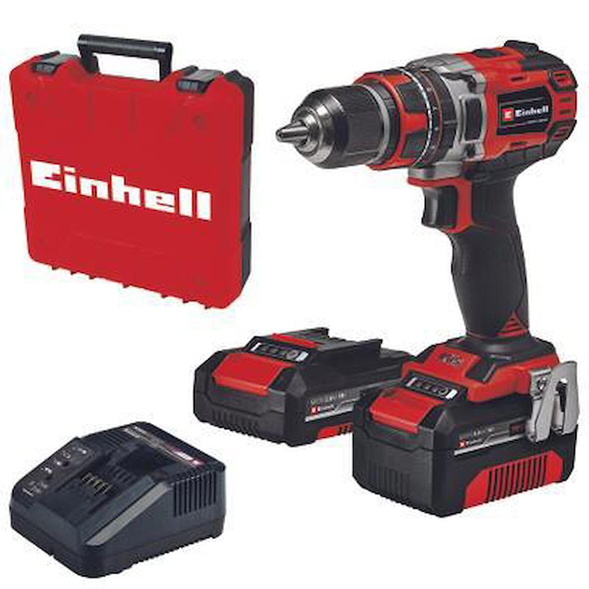 Einhell TE-CD 18/50 Li-i BL 2.0+4.0ah Taşıma Çantalı Darbeli Kömürsüz Matkap Vidalama