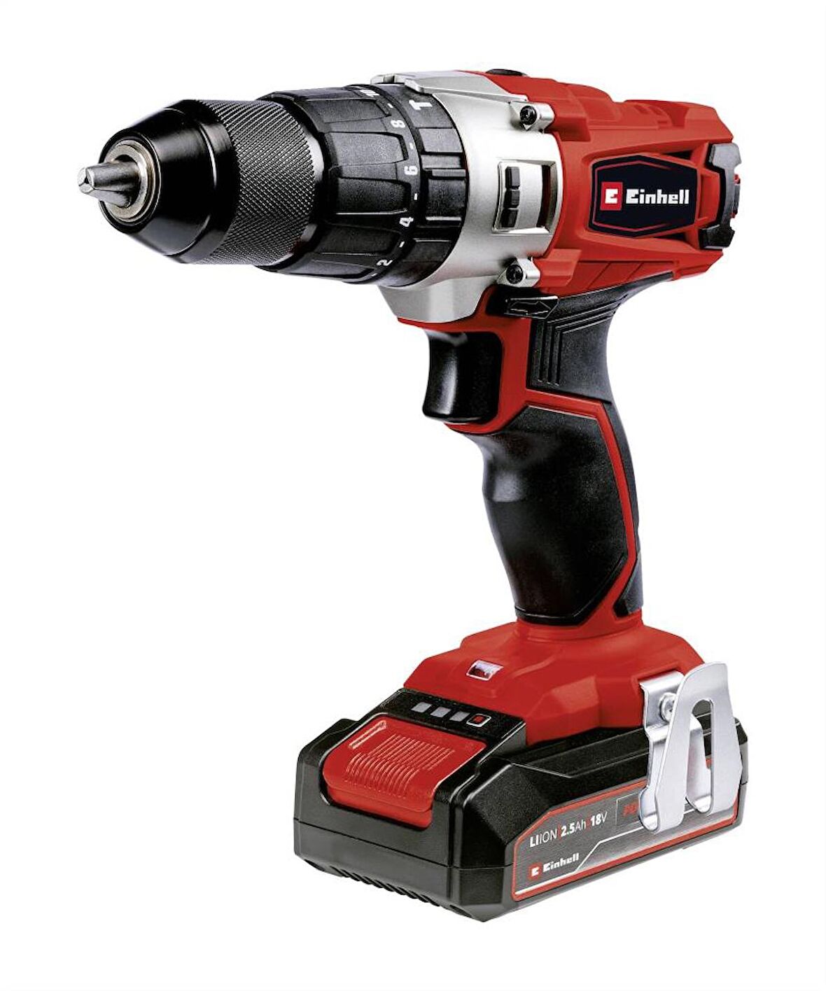 Einhell TE-CD 18/2 LI +22 2.5 Ah Tek Akülü Darbeli Vidalama Makinesi