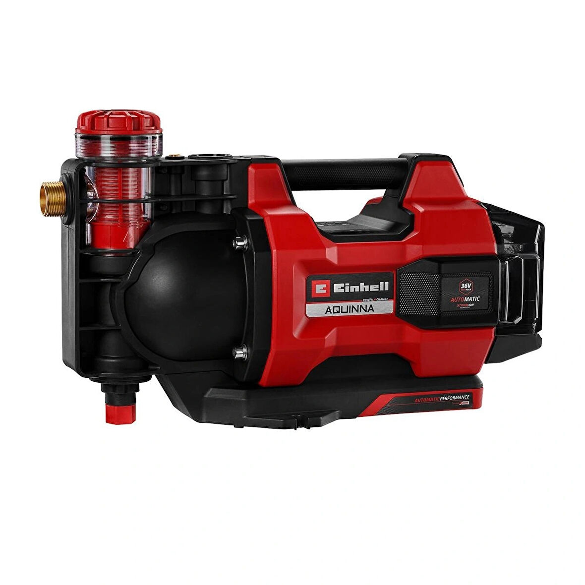 Einhell AQUINNA 36/38 F LED Otomatik- Solo, Akülü Bahçe Pompası (Akü ve şarj cihazı dahil değildir)