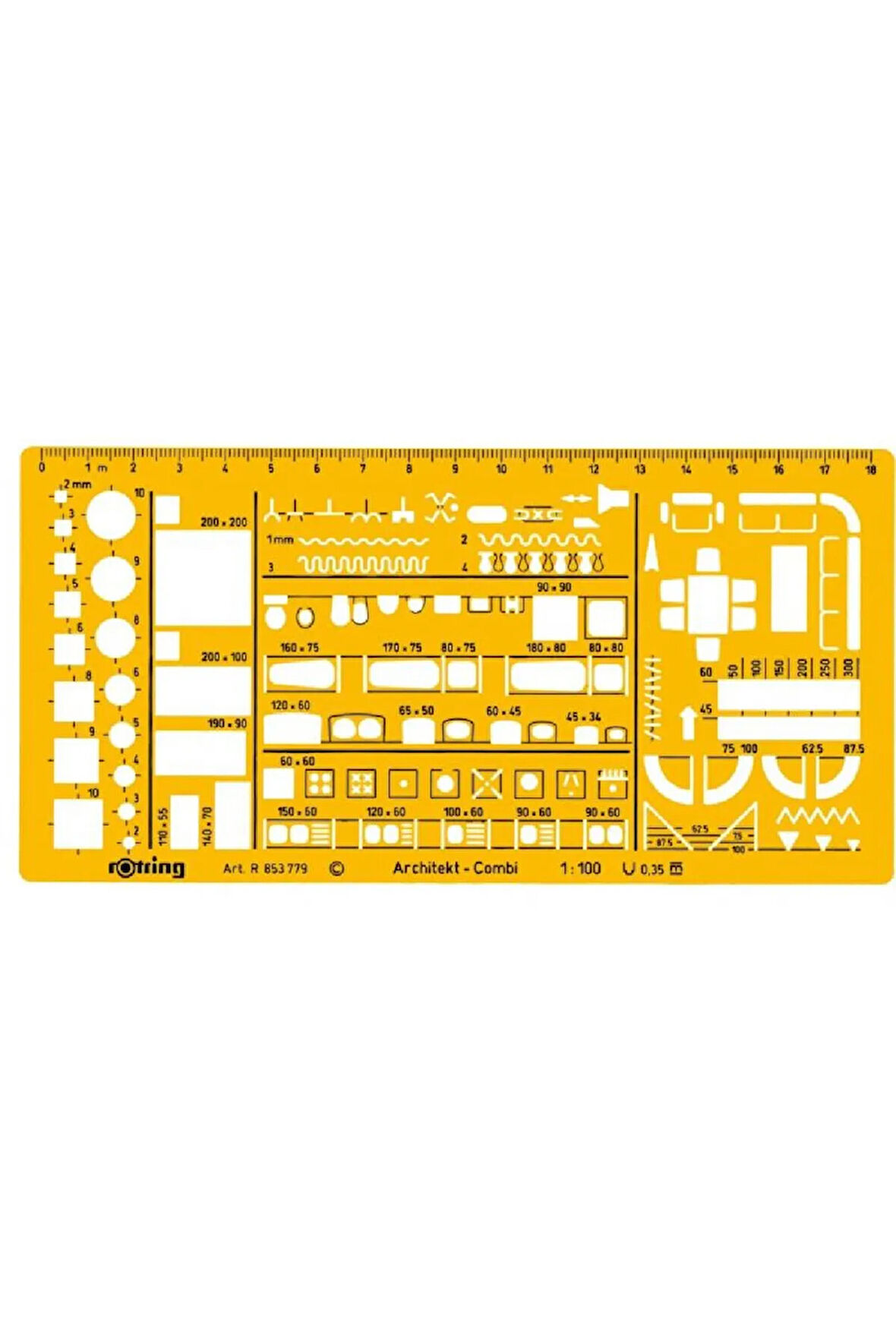 Şablon Karma Mi?mari?-mobi?lya-sihhi? Tesi?sat 1:100 R853779