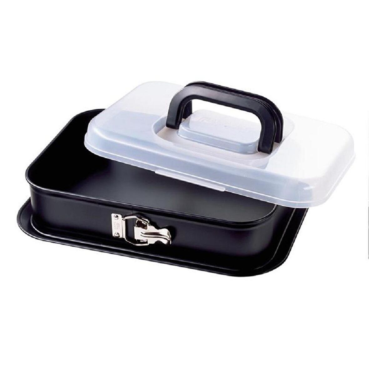 Galeri Kristal Kaıser Bake&Play Kek Kalıbı 35x24 cm Taşıma Kapaklı