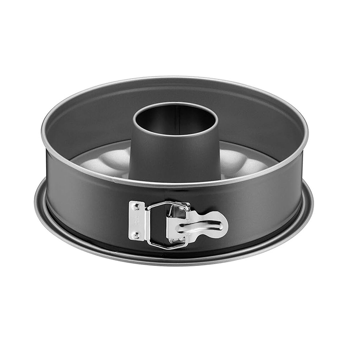 Kaiser Inspiration Borulu Kelepçeli Kek Kalıbı 28 cm Yuvarlak