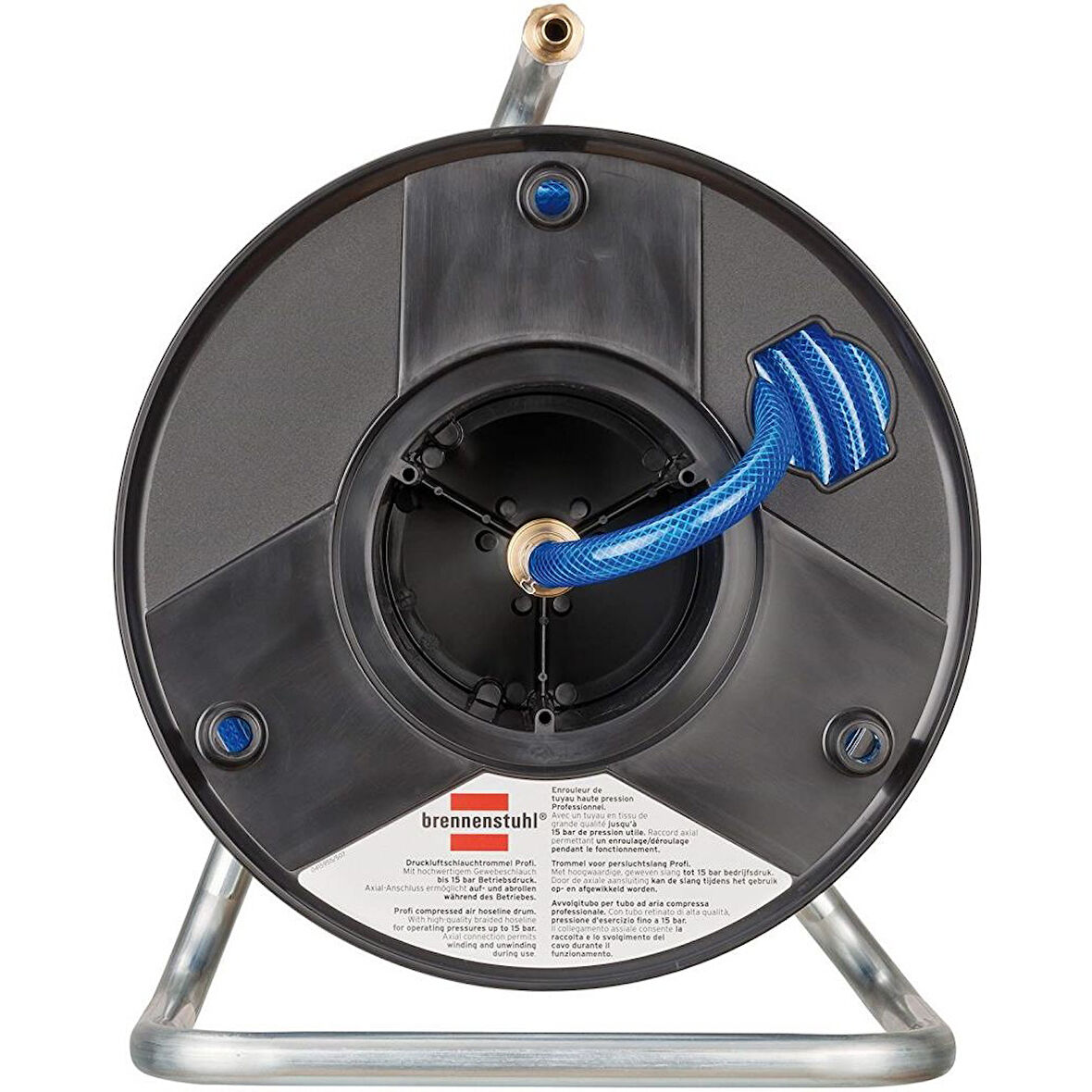 Brennenstuhl Basınçlı Hava Hortum Makarası Anti-Büküm 20 Metre 9/15 mm