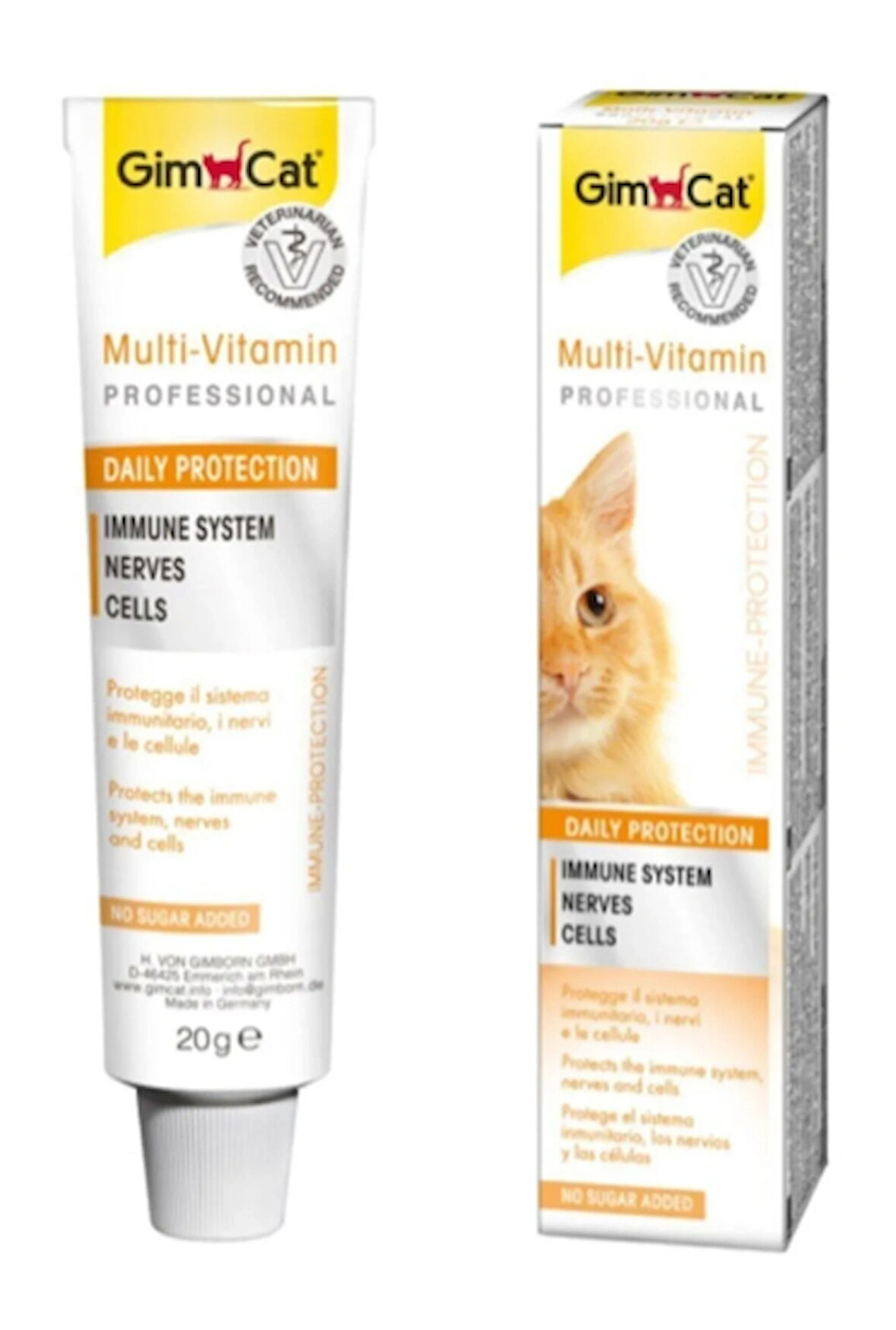 Gimcat Multi Vitamin Paste 12 Vitaminli Kedi Macunu 20 Gr