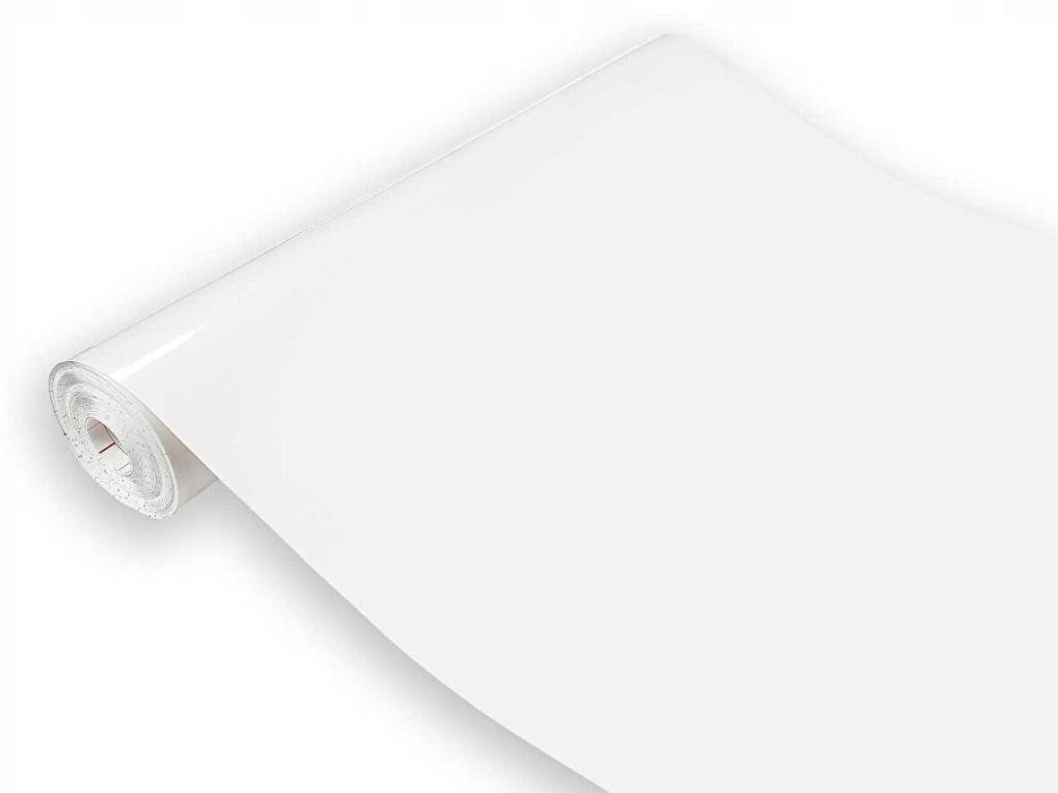 D-c-fix 349-5145 Düz Parlak Beyaz Yapışkanlı Folyo (90cm x 1mt)