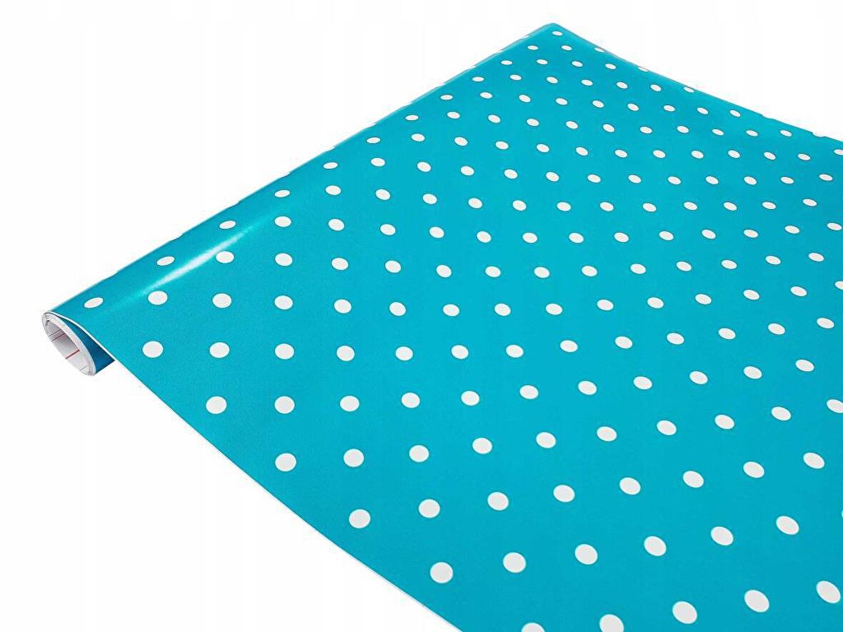D-c-fix 346-0628 Turkuaz Puantiye Yapışkanlı Folyo (45cm x 2mt)