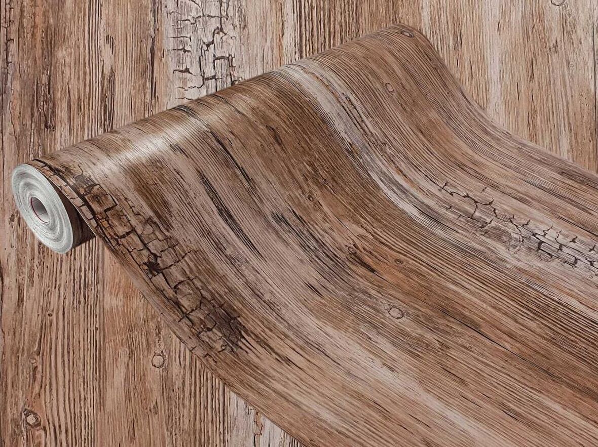 D-c-fix 446-2813 Rustik Ahşap Desen Yapışkanlı Folyo (45cm x 2mt)