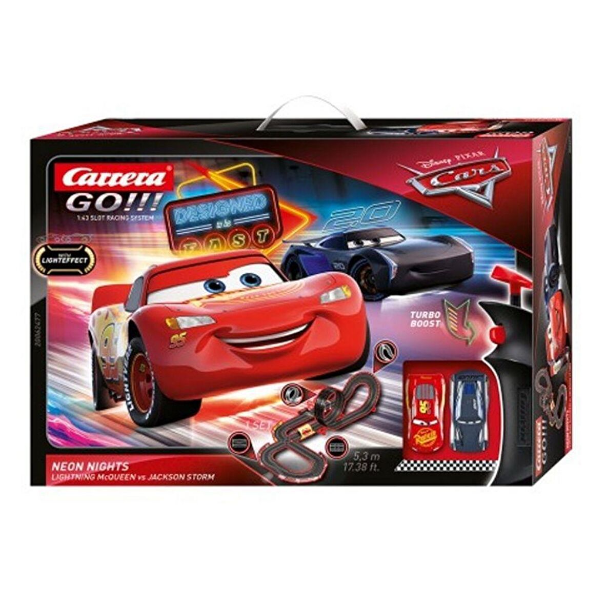 Carrera Go Wd Cars Neon Yarış Pisti