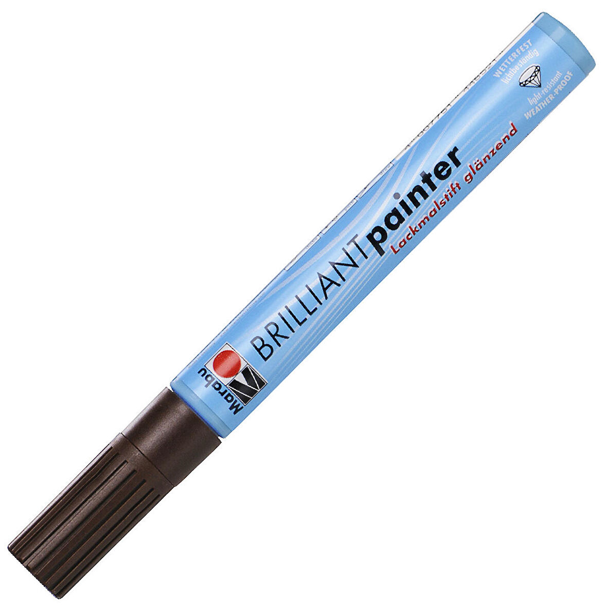 Marabu Brilliant Painter 295 Koyu Kahverengi 2-4 mm Marker