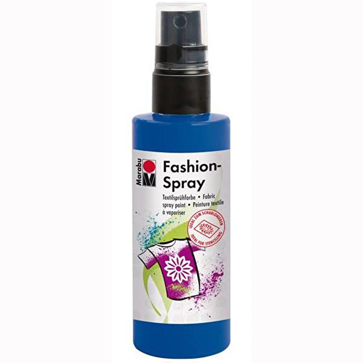 Marabu Fashion Spray 100ml Sprey Kumaş Boyası No: 258 Navy Blue