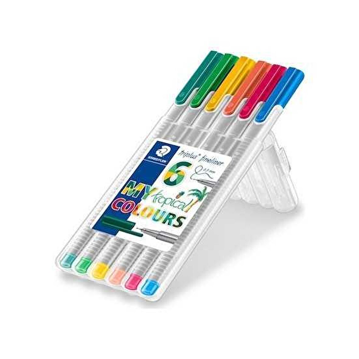 Staedtler Finelıner Triplus 6Lı Tropik. 334 Sb6Cs4