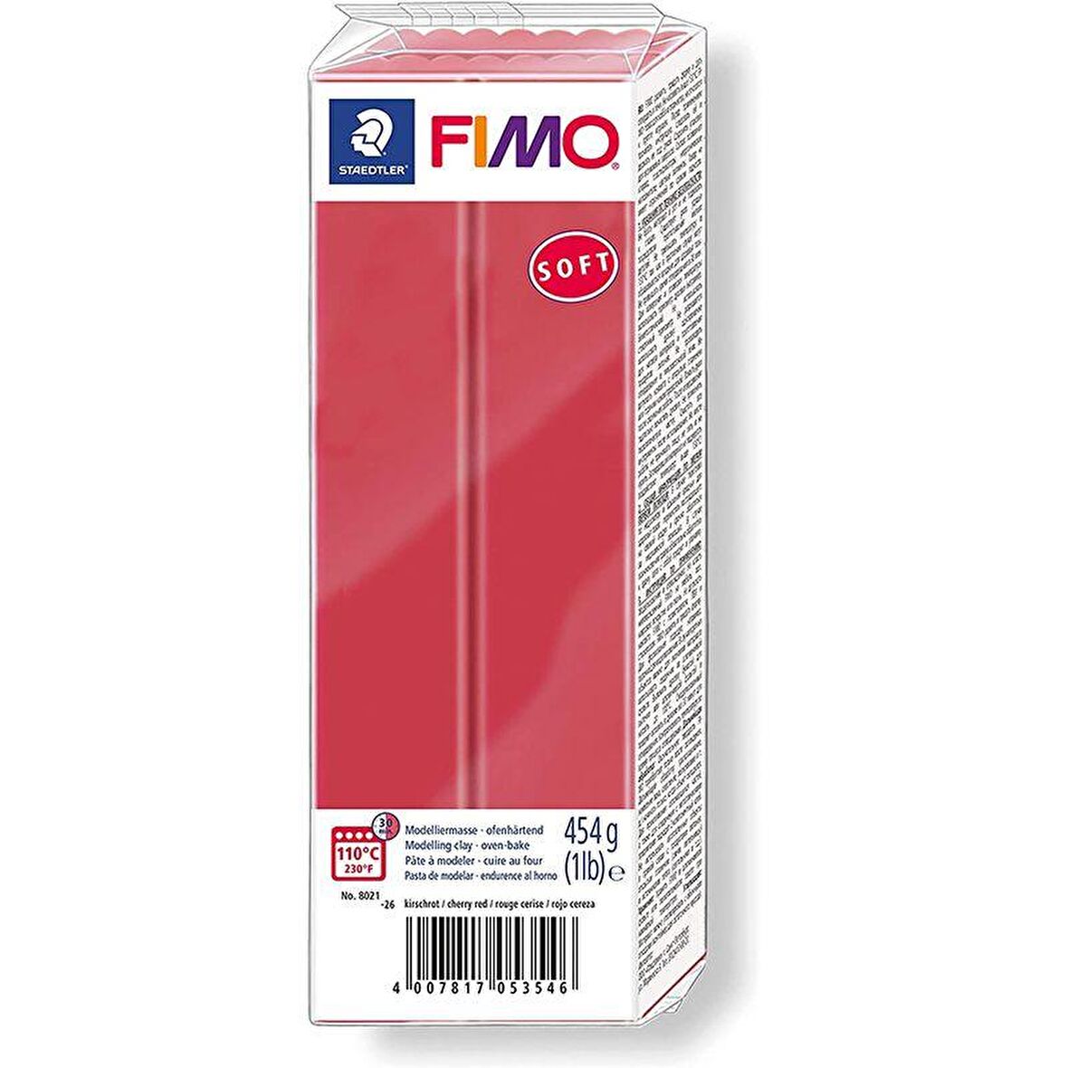 Fimo Soft Polimer Kil 454g No:26 Cherry Red