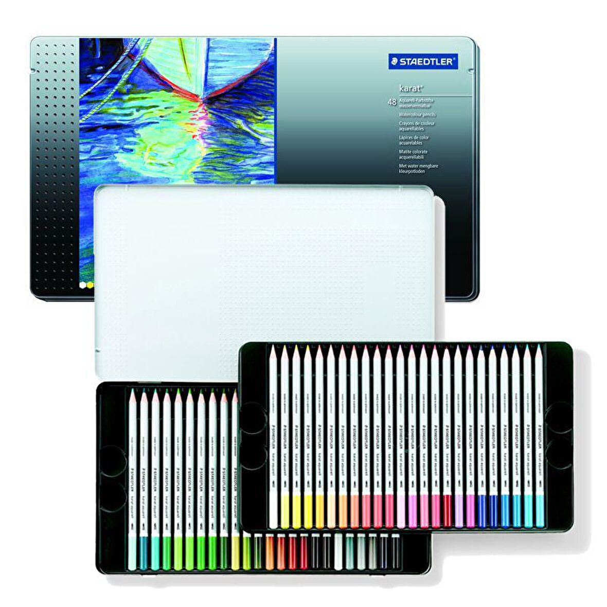 Staedtler Karat Aquarell Sulu Boya Kalemi 48li Set