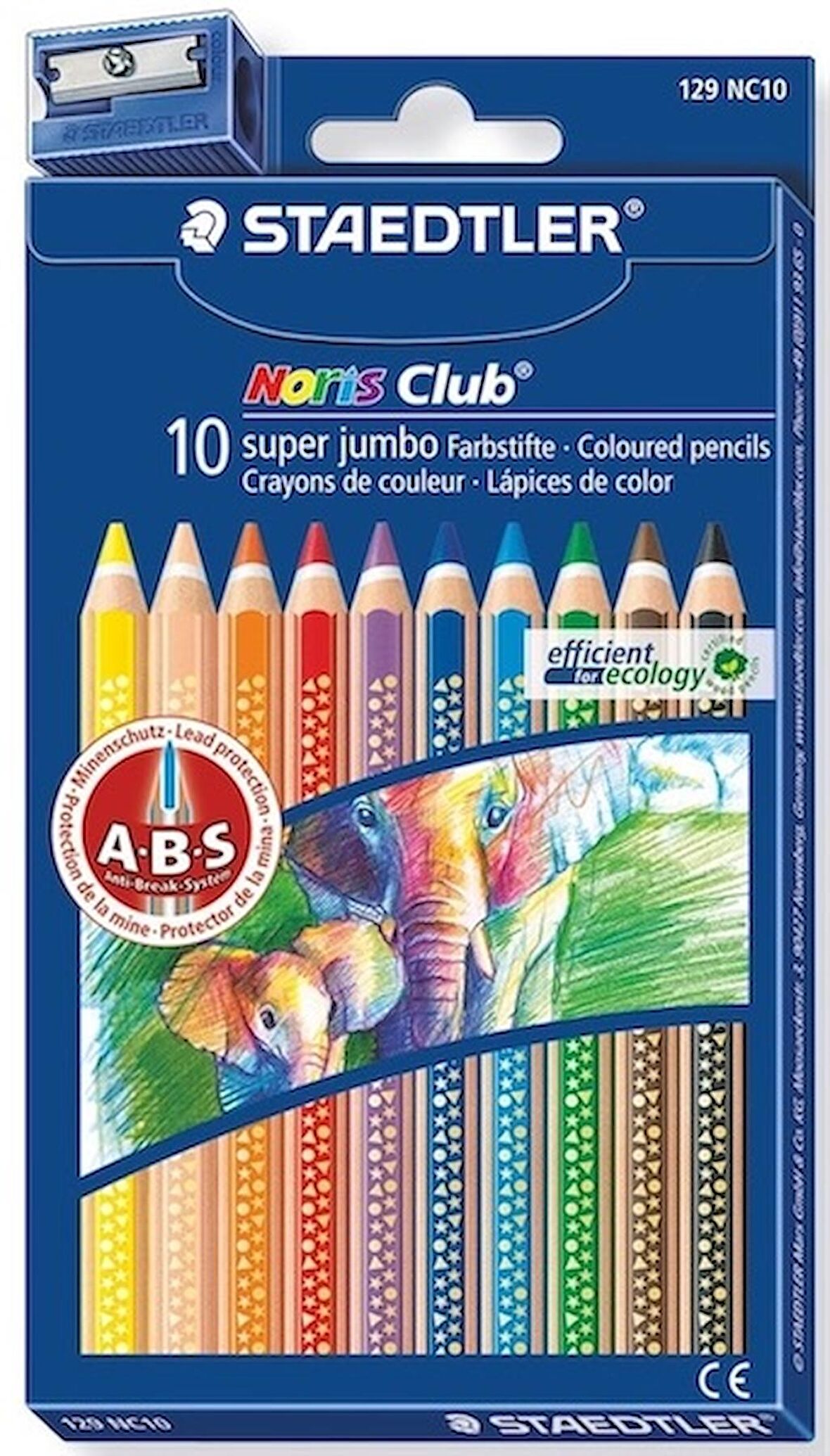 STAEDTLER KURUBOYA JUMBO ALTIGEN 10 LU 129 NC10