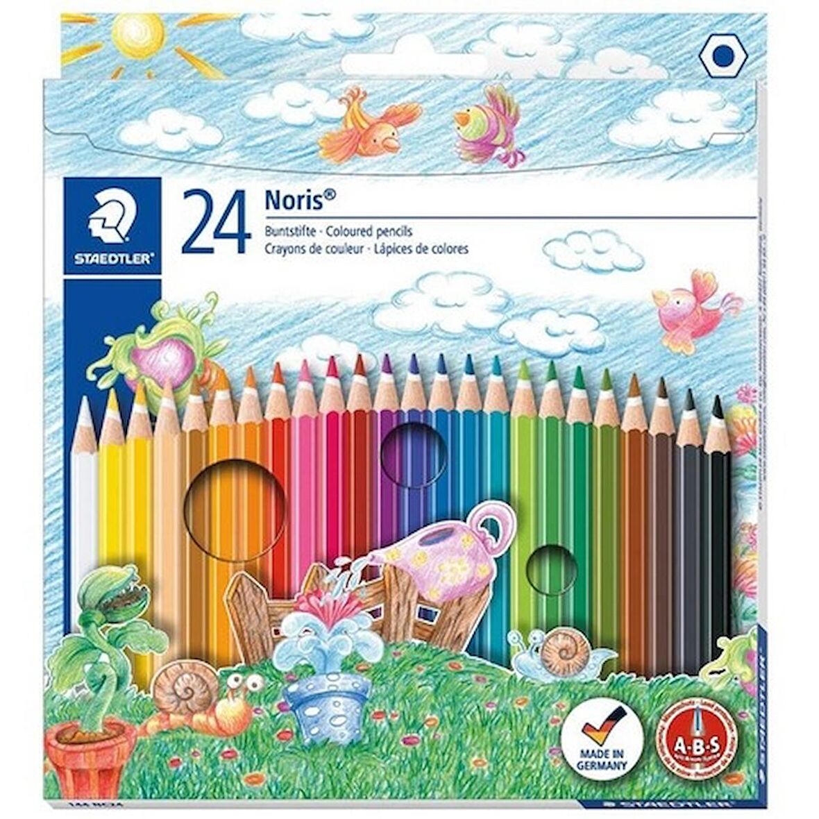 STAEDTLER 144 NC24 11 NORİS CLUP KURU BOYA 24 RENK