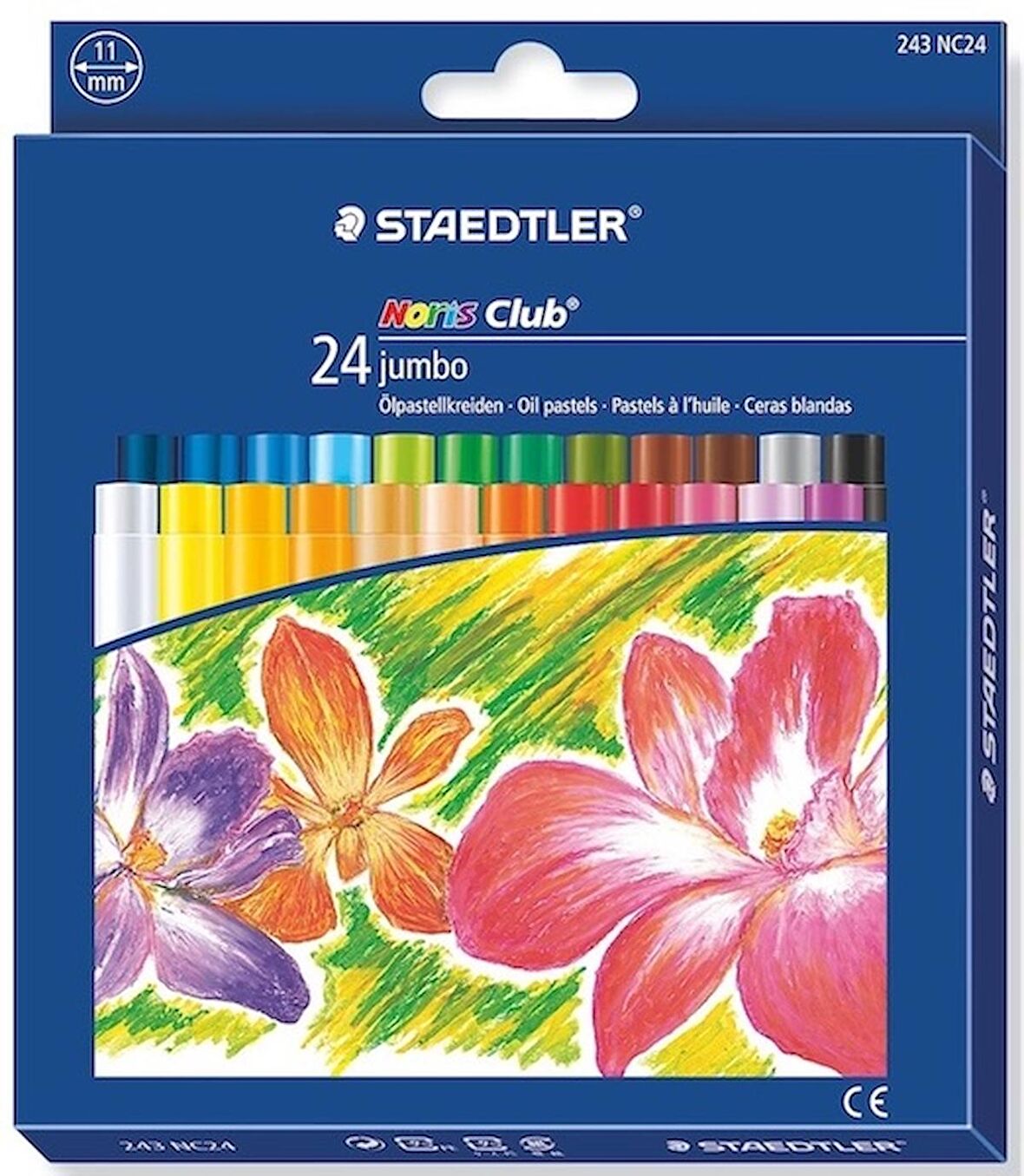 STAEDTLER PASTEL BOYA JUMBO 24 LÜ 243 NC24