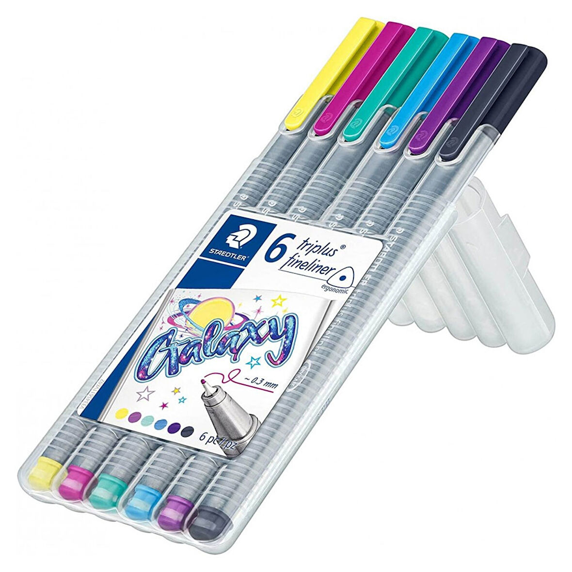 Staedtler Triplus Galaxy Fineliner Kalem Seti 6 Renk 334 Sb6Cs11