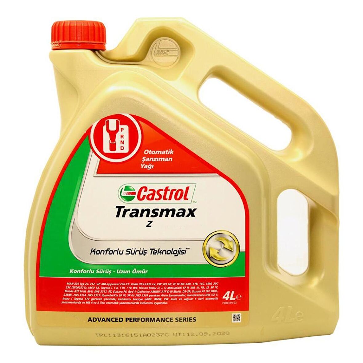 Castrol Transmax Z 5 Litre Sentetik Otomatik Şanzıman Yağı