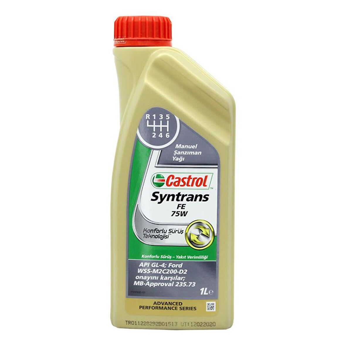 Castrol Syntrans FE 75W 1 Lt Manuel GL-4 Şanzıman Yağı