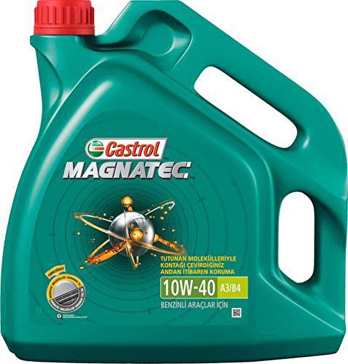 Castrol Magnatec 10W-40 Sentetik 4 lt Benzin Motor Yağı 