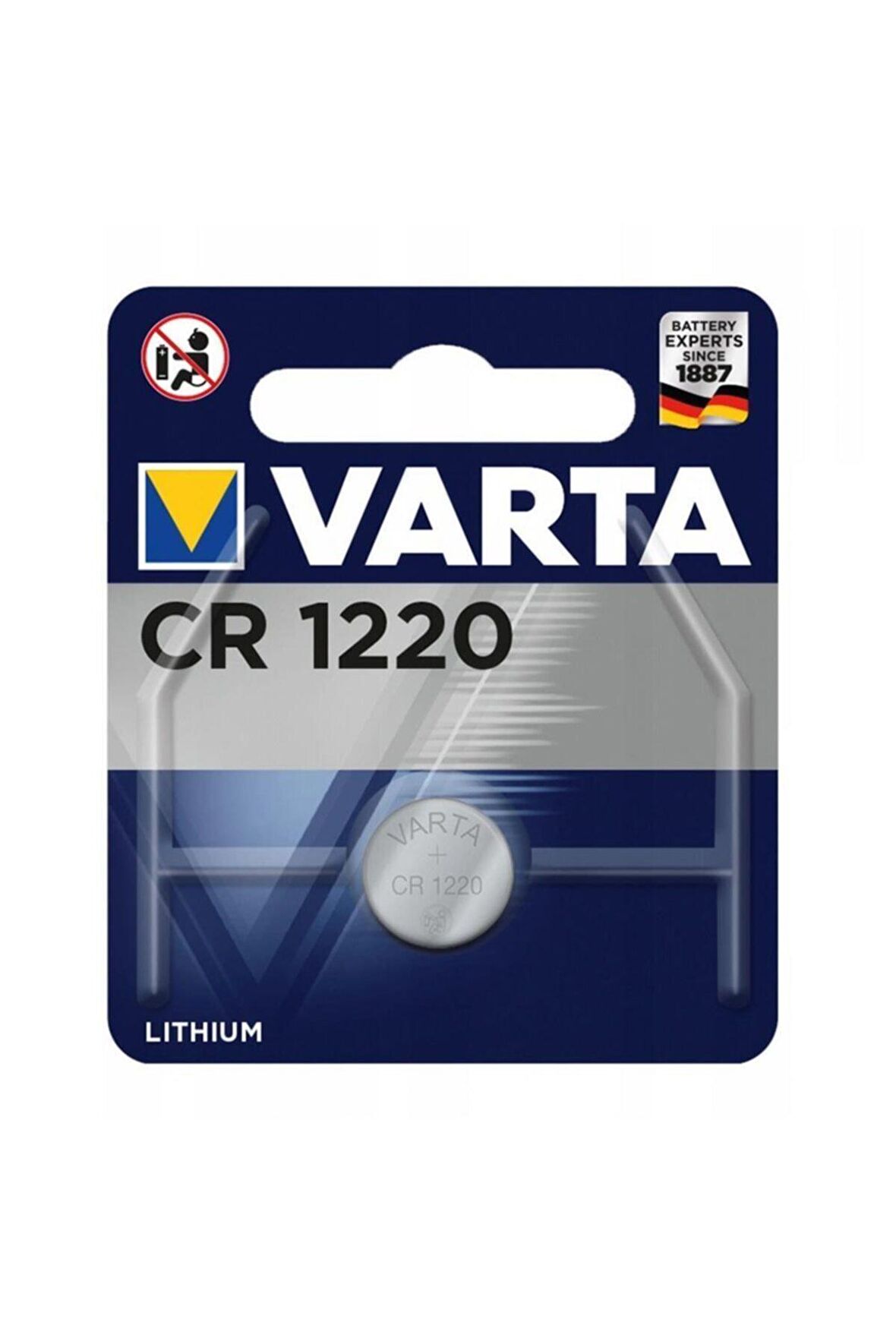 Varta Düğme Pil Elektronik Lityum CR 1220 Blister Tek li