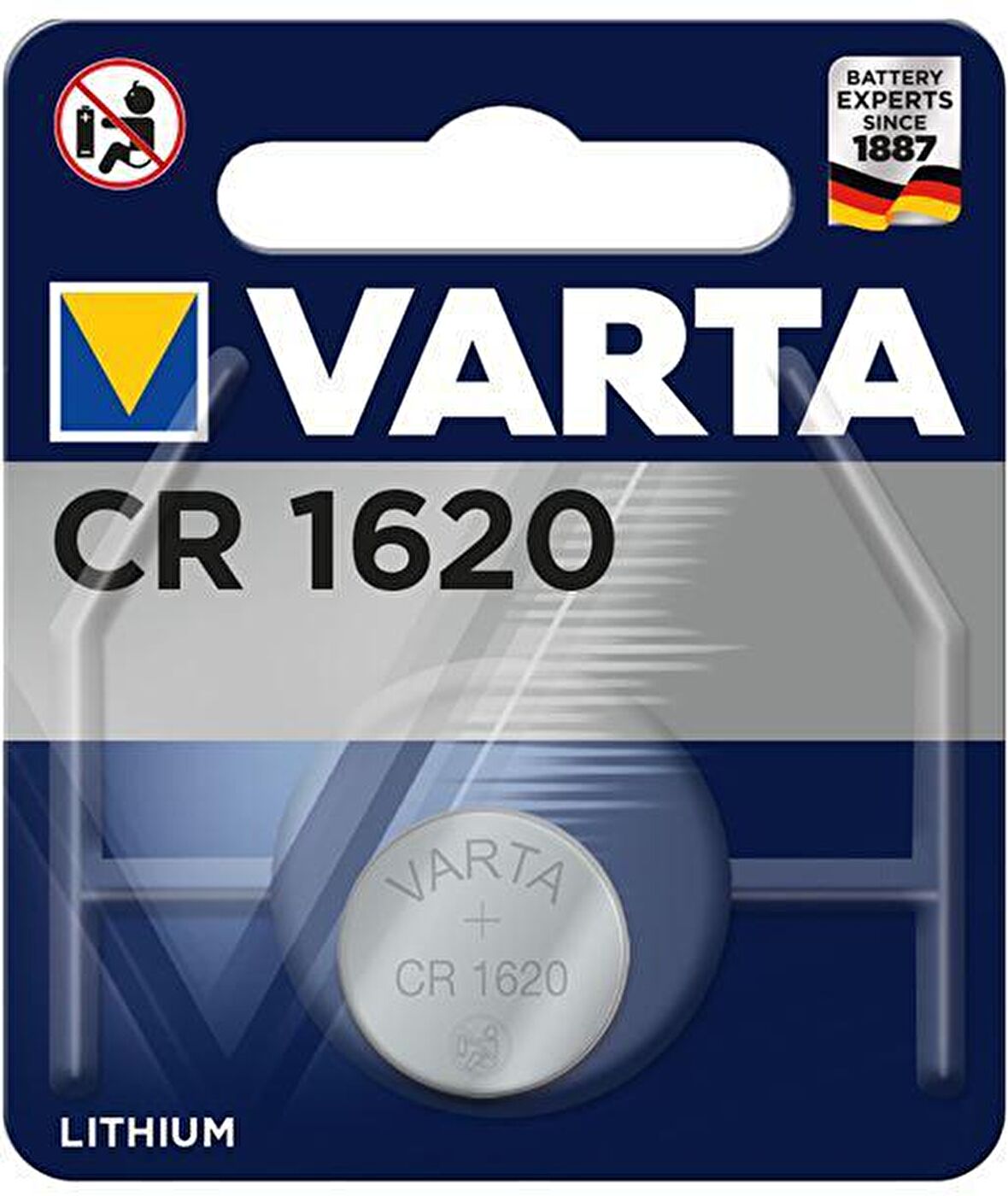 Varta Düğme Pil Elektronik Lityum CR 1620 Blister Tek li