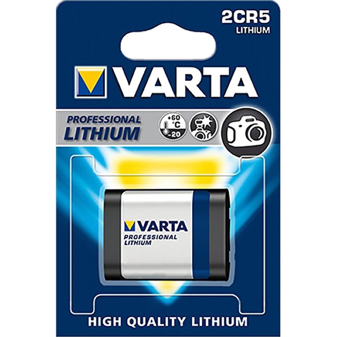 Varta 2CR5 Lityum Pil (SKT: 12-2029)