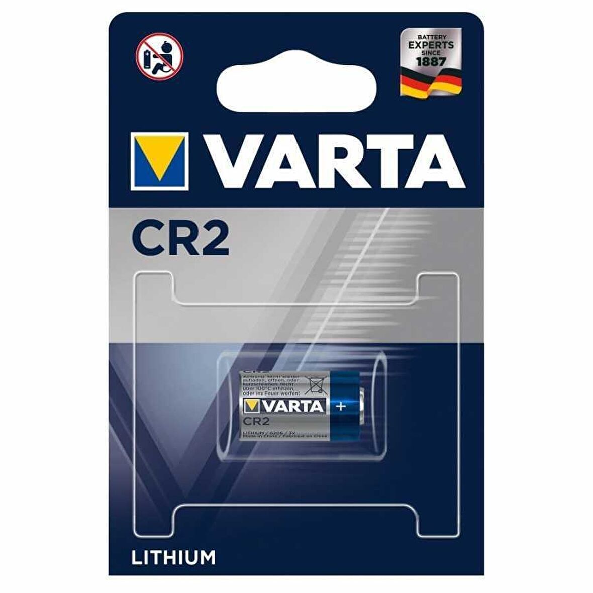 Varta Özel Professional Lithium CR2 Blister Tek li
